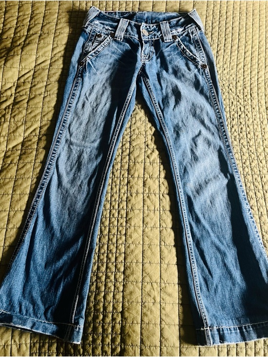 True Religion Denim - True Religion Light Blue Flared Jeans